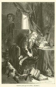 Scarron målad av honom själv, Scarron av after Emile Antoine Bayard