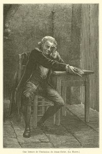En läsning av Imitationen av Jesus Kristus, Harpan av after Emile Antoine Bayard