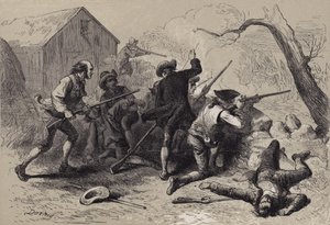 Slaget vid Lexington av after Felix Octavius Carr Darley
