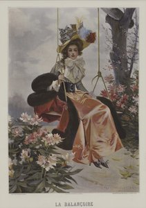 Balancoire av after Francois Flameng