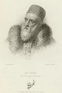 Ali Pacha, sen vizier av Jannina av after Frank Stone