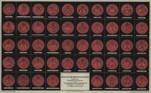 Seals of the British Colonies, designad av Frederick Leighton