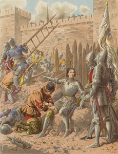 Belägringen av Paris (chromolitho)