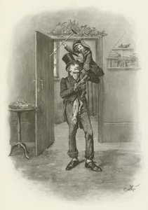 Bob Cratchit och Tiny Tim
