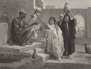 österländsk musik av after Frederick Goodall