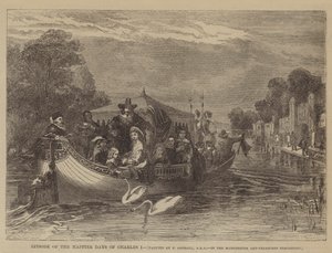 Avsnitt av The Happier Days of Charles I av after Frederick Goodall