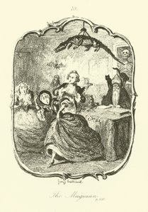 Illustration för Peregrine Pickle av Tobias Smollett