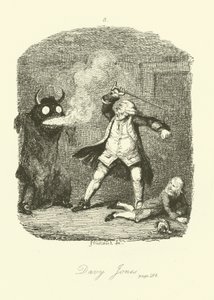 Illustration för Peregrine Pickle av Tobias Smollett