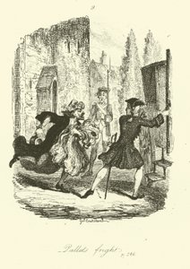 Illustration för Peregrine Pickle av Tobias Smollett