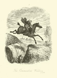 Illustration för Peregrine Pickle av Tobias Smollett av after George Cruikshank