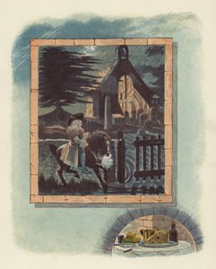 Illustration för Tam OShanter av Robert Burns av after George Cruikshank