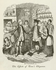 Illustration för Tristram Shandy av after George Cruikshank