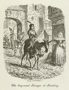Illustration för Tristram Shandy av after George Cruikshank