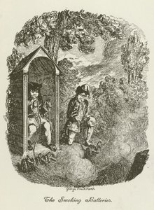 Illustration för Tristram Shandy av after George Cruikshank