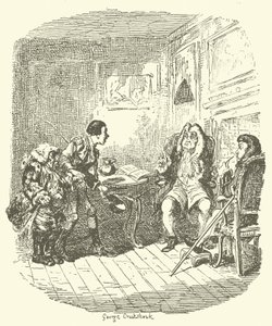 Illustration för Tristram Shandy av after George Cruikshank