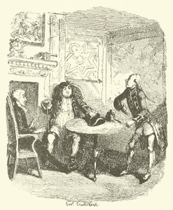 Illustration för Tristram Shandy av after George Cruikshank