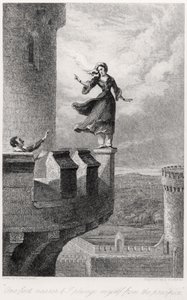 Rebecca, från Ivanhoe av Walter Scott (1771-1832)