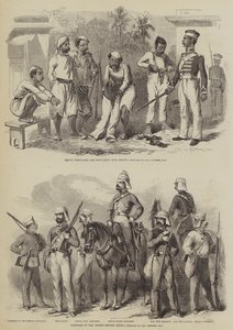Revolten i Indien av after George Francklin Atkinson