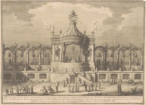 Seconda Macchina för Chinea 1760: A Chinoiserie Pavilion
