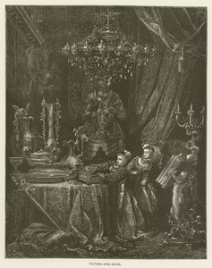 Fatima och Anna av Gustave after Dore