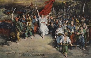 Marseillaise, 1870 av Gustave after Dore
