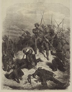 Sardiska gevärsmän av Gustave after Dore