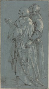 Jungfrun och Sankt Johannes av after Hans Baldung Grien