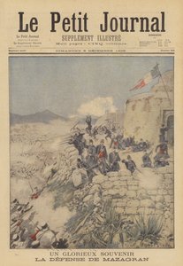 Ett härligt minne. Försvaret av Mazagran av after Henri Meyer