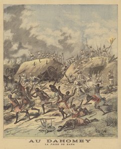 Erövring av Cana av fransmännen, Dahomey