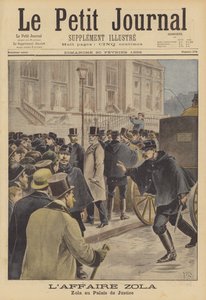 Emile Zola på Palais de Justice