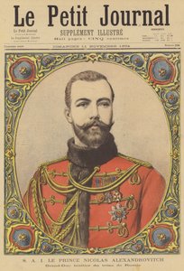 Prins Nicholas Alexandrovich, arvtagare till den ryska tronen