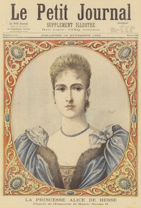 Prinsessan Alix av Hessen, fästmö till tsar Nicholas II av Ryssland