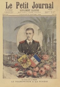 Kungliga besökare till Frankrike: Den ryske tsarevich vid La Turbie