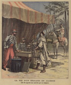 Slutet på en brigand i Algeriet