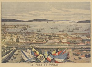 Hamnen i Toulon