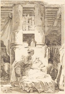 muletjären av after Jean Honoré Fragonard