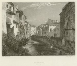 Grenada, med tornet av after John Frederick Lewis