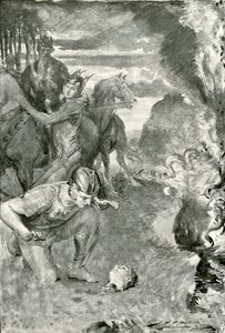 Beowulf hittar huvudet av Aschere