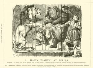 En lycklig familj i Berlin av after John Tenniel