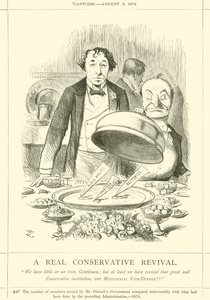 En riktig konservativ väckelse av after John Tenniel