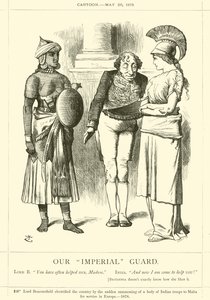 Vårt kejserliga gardet av after John Tenniel