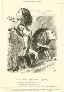 Lancashire Lions av after John Tenniel