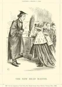 Den nye rektorn av after John Tenniel