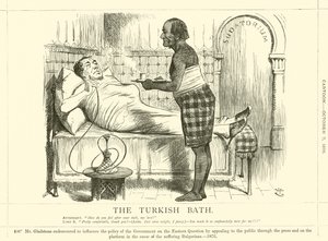 Det turkiska badet av after John Tenniel