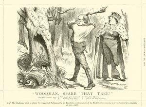 Woodman, skona det trädet!