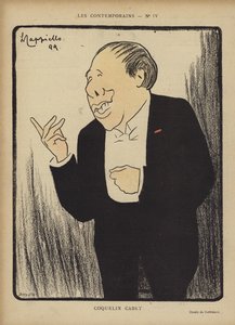 Coquelin Cadet, Illustration för Le Rire