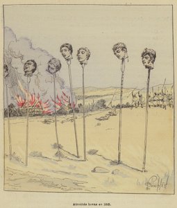 Grymheter hovas en 1845 av after Louis Charles Bombled