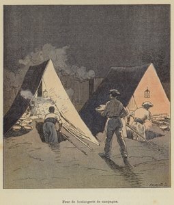 Lantlig bageriugn av after Louis Charles Bombled
