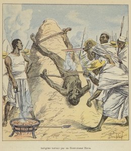 Ursprungstortyr av guvernör Hova av after Louis Charles Bombled