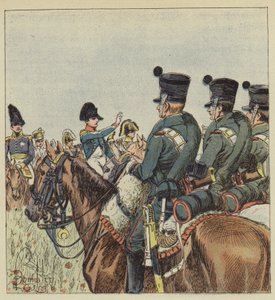 Unga människor, vi får inte frukta döden! av after Louis Charles Bombled